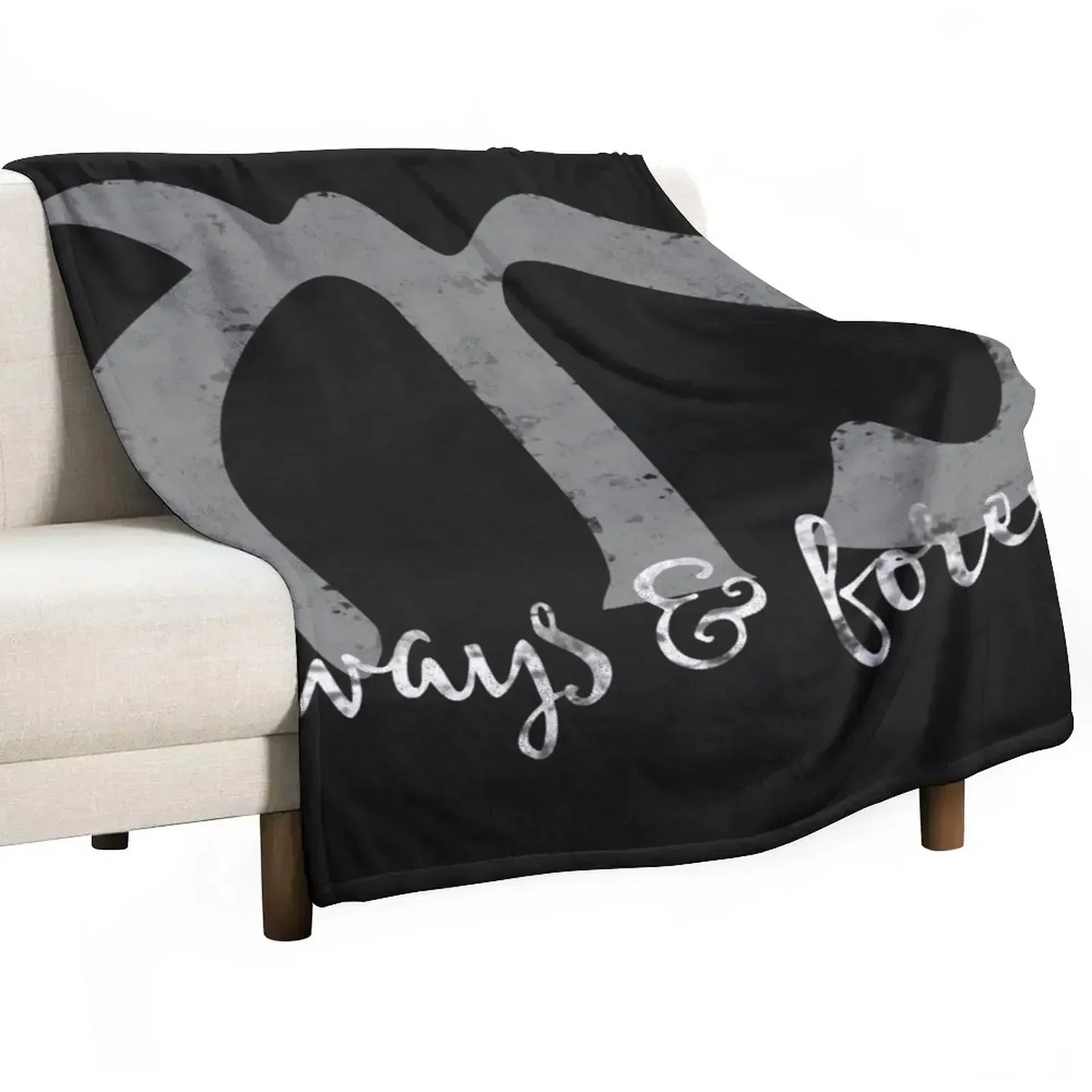 

Always & Forever - The Originals Throw Blanket Bed manga anime for sofa Blankets