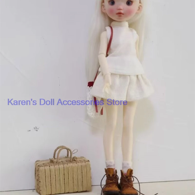 2pcs Fashion vest+denim shorts for landoudou/Blythe(Fit for Lulu,ymy24,Ob22,24,26,zone, Jenny) 5