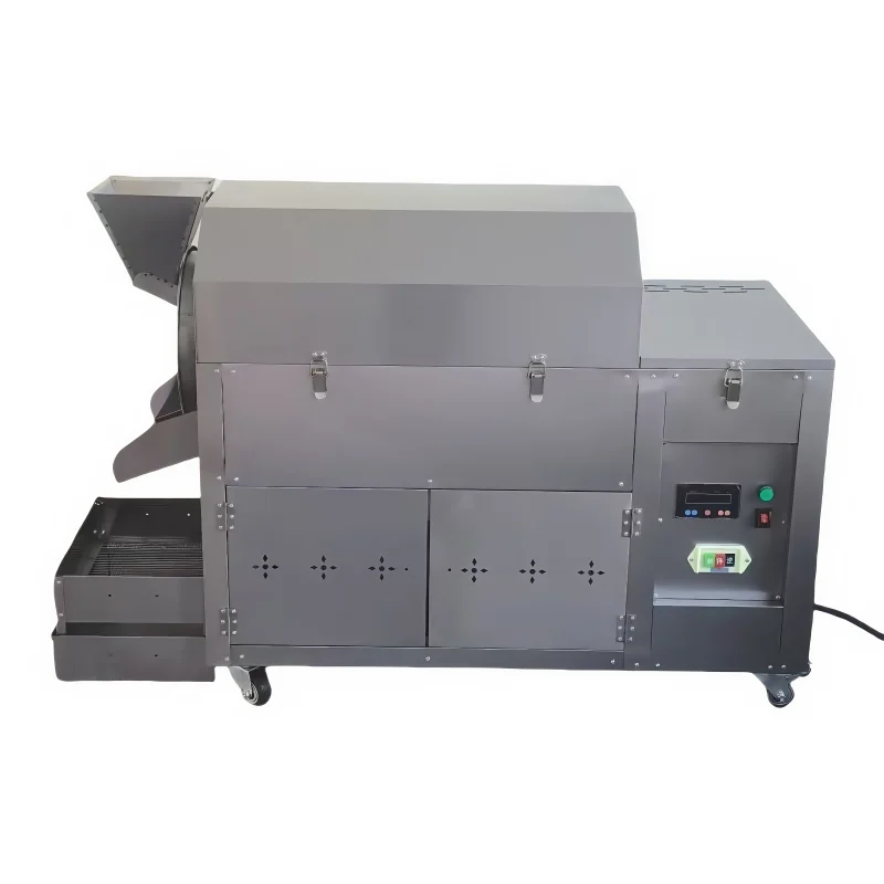 Arc-shaped Gas Series Peanut And Chestnut Roasting Machine Nut And Seed Cashew Roasting Machine Sunflower Seed And Sesame