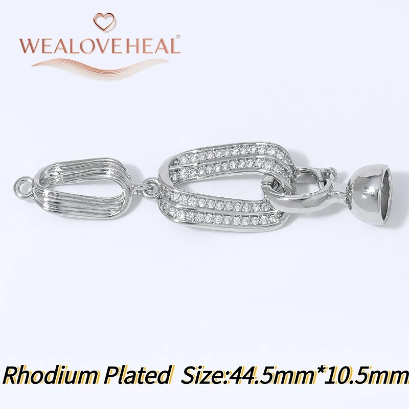 18K vergoldeter Messing-Mobius-Perlenverschluss, verdrehter, mikrobesetzter CZ-Unendlichkeitsverbinder mit Bechern für DIY-Schmuckherstellung. – Detail 20