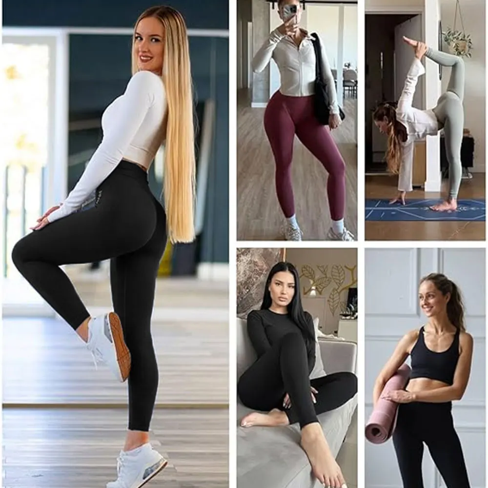 Thumbnail 2 - #1 Trending Womens Stretch Leggings Right Now