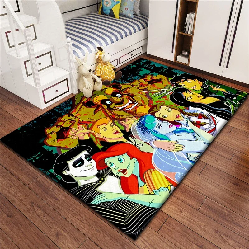 Disney princess Carpet for children, rugs for children\'s bedroom.Living room floor mat Kitchen mat Mat,bedroom decor,outdoor rug