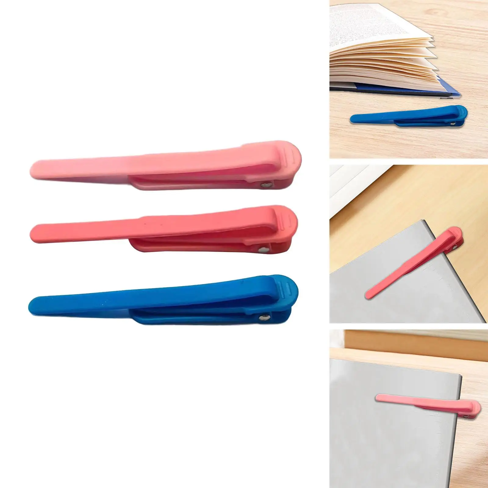 3 шт., силиконовые закладки для книг