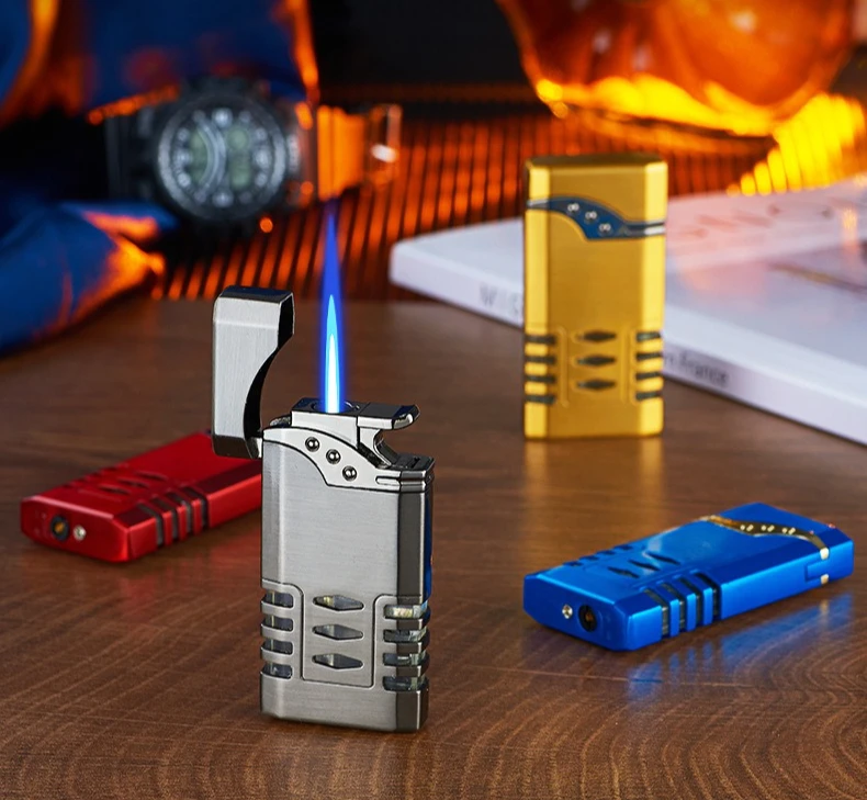 جديد يندبروف نفخ لهب أزرق شحن مباشر سبيكة عالية الجمال أخف هدية لصديقها اكسسوارات السجائر #6