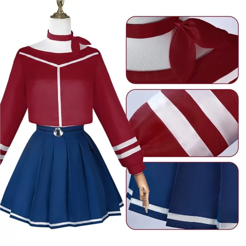 Game Women Cute Dress Uniform Mita Cosplay Halloween Mita Cosplay Costume
