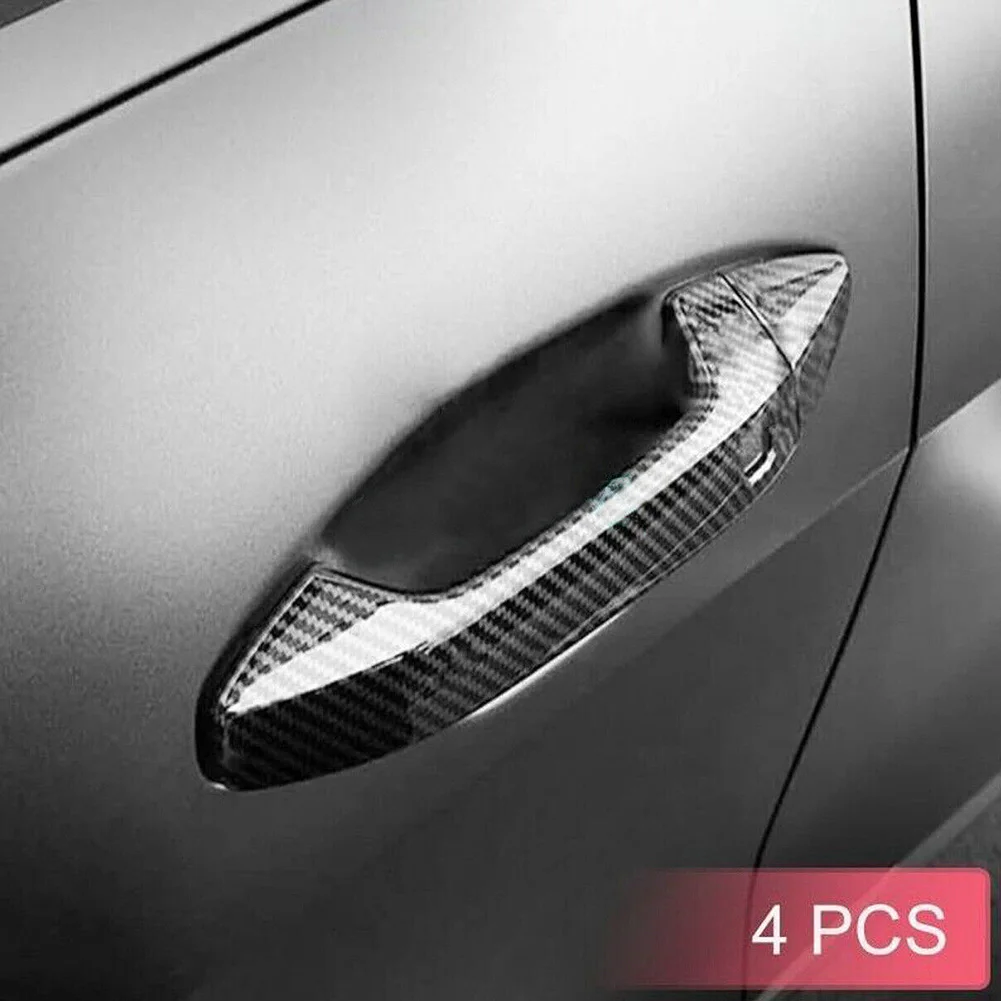 

Обновите свой для Kia Sportage NQ5, внешний 4-компонентный комплект дверных ручек из углеродного волокна для улучшенного стиля и защиты