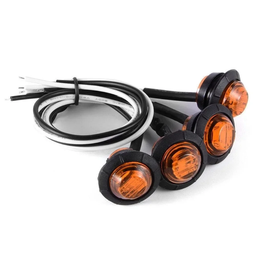 Kingshowstar 3LED Truck Side Signal Light Universal 3/4\