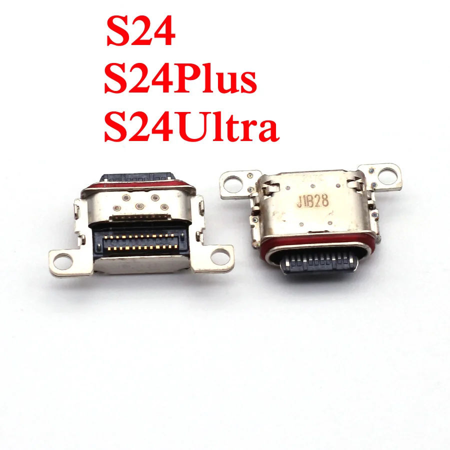 10 قطعة لسامسونج S23 S24 الترا S22 S21 S20 S10 زائد A55 A35 A25 A15 A24 A34 A33 A52 A72 A73 USB شحن ميناء موصل
