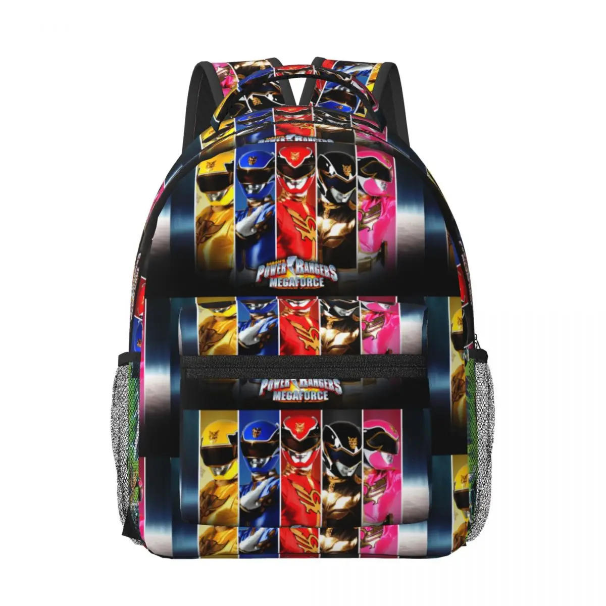 Mighty Morphin Power Ranger Woman Backpacks Boys Girls Bookbag Children School Bags Portability Travel Rucksack Shoulder Bag