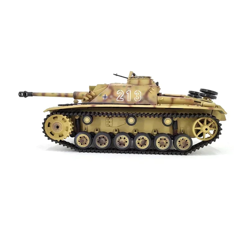 Alemão Iii-F8 Simulation RC Tank, Competição Multifuncional contra Argamassa, Chariot Militar, Modelo De Controle Remoto