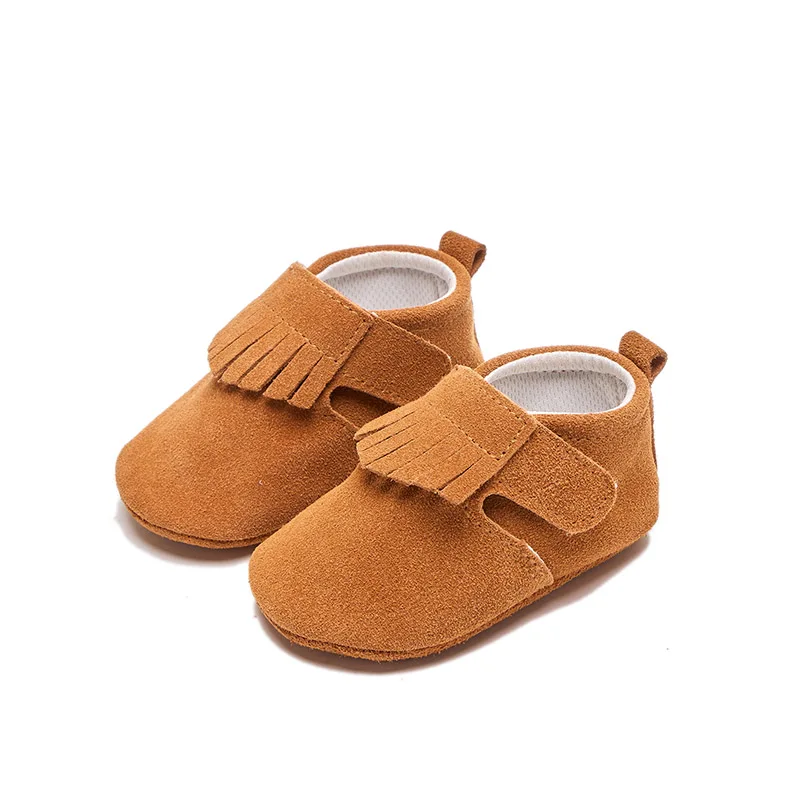 

Breathable Genuine Leather, Soft TPR Sole, Round Toe, with Tassel Detail, for Spring/Fall - Daily & Casual Wear