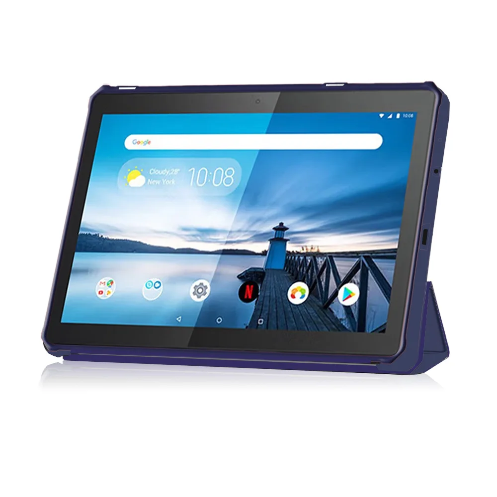 

Чехол для Lenovo Tab M10 10,1 дюйма TB328FU/TB328XU с автоматическим режимом сна/пробуждения, портативный, подставка, защитный чехол «все включено»
