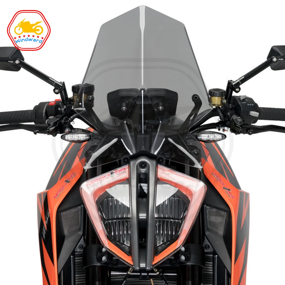 Fits For 1290 SUPERDUKE R 2017 2018 2019 SuperDuke 1290 R 17-19 Motorcycle Accessories Sports Windshield Windscreen Visor