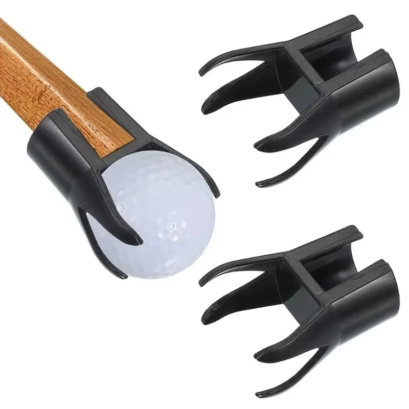 2Pcs Golf Ball Retriever, 4‑Pronged Claw‑Style Putter Grip Ball Pick‑Up Tool, Portable Golf Training Accessory Outdoor Sports
