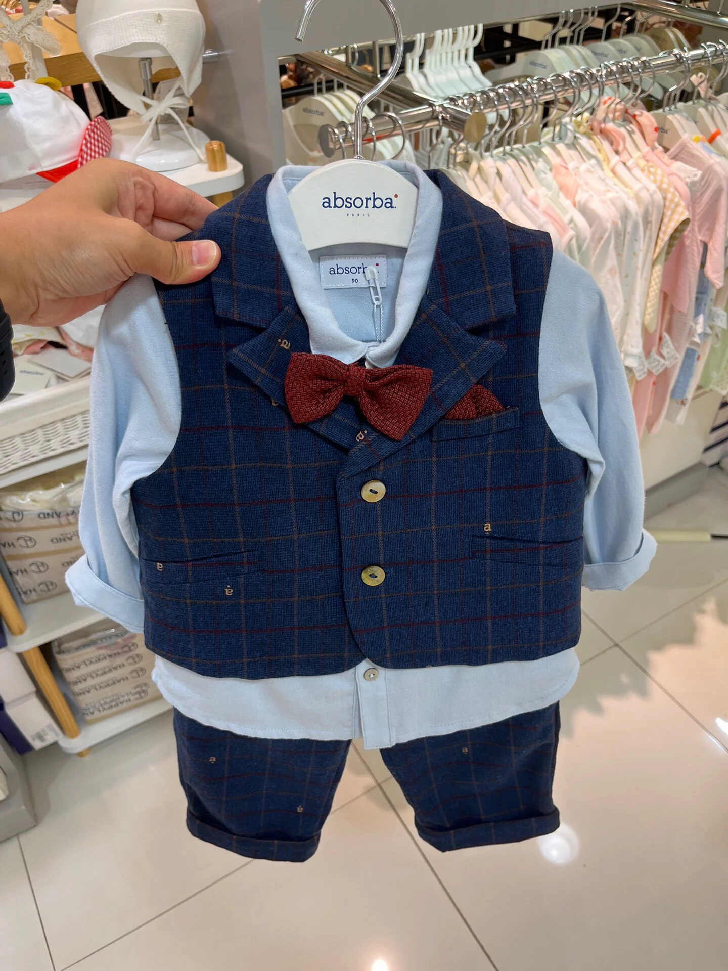 primavera-autunno-gentlemanly-boys-irt-tie-long-sve-tee-piece-set-compleanno-par-wear-abbigliamento-per-bambini-abiti-per-bambini