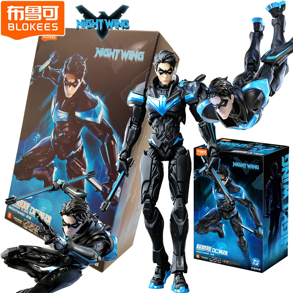 

New BLOKEES Genuine Night Wing Action Figures Exquisite Details Vivid Poses High-quality Model Toys Decorative Ornaments Gifts