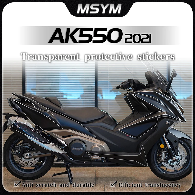 

For KYMCO AK550 AK 550 ak550 ak 550 2021 Protective film modified car sticker anti scratch transparent invisible car wrap film