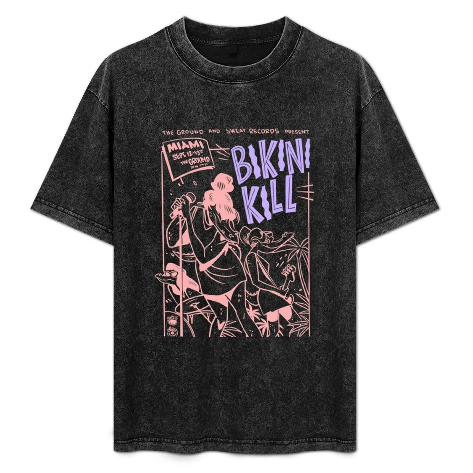 

miami the ground T-Shirt Outdoor Work Short Sleeve Top