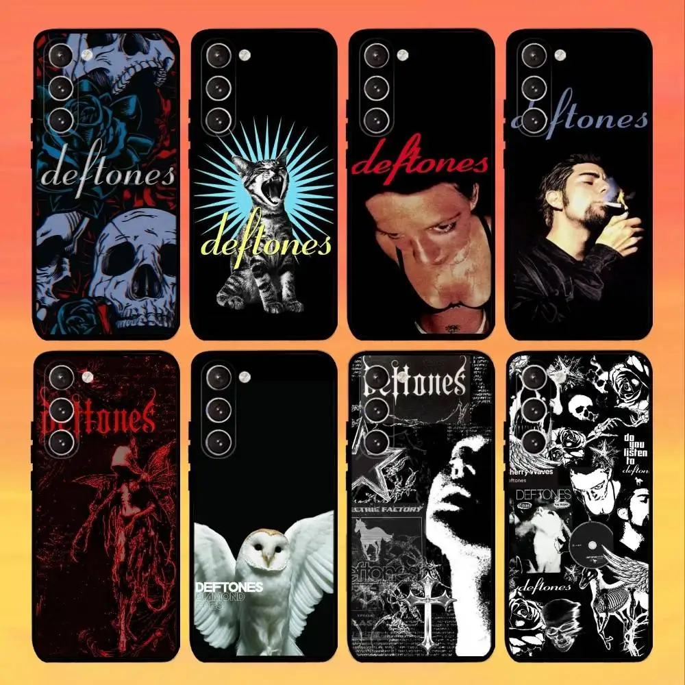 حافظة هاتف باند ديفتونز لهاتف سامسونج جالاكسي A73، A72، A71، A70، A53، A52، A51، غطاء أسود ناعم آخر #1