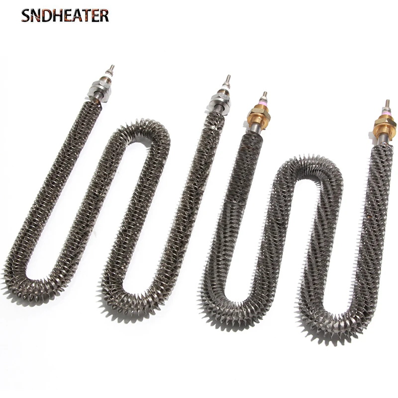 220V M Shape Fin Heating Element SS304 1500W 2000W 2500W 3000W 3500W Drying Oven Electric Heater Resistance for Blower