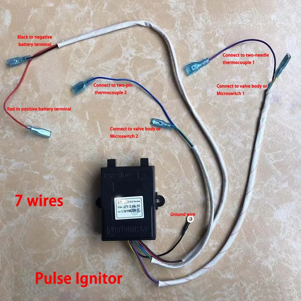 

gas cooker 1.5 gas cooker double burner thermocouple second ignition controller ignition pulse igniter double oven thermocouple