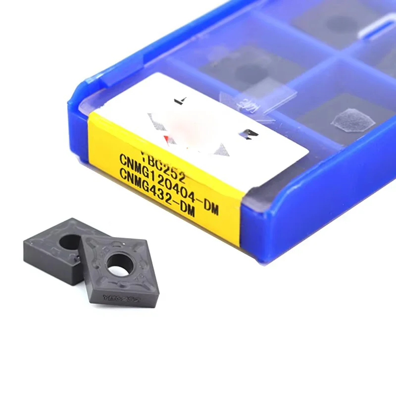

10 шт. CNMG120404 CNMG120408 DM ZBC251 ZBC252 внешние токарные инструменты оригинальные твердосплавные вставки токарный станок с ЧПУ режущий инструмент для стали