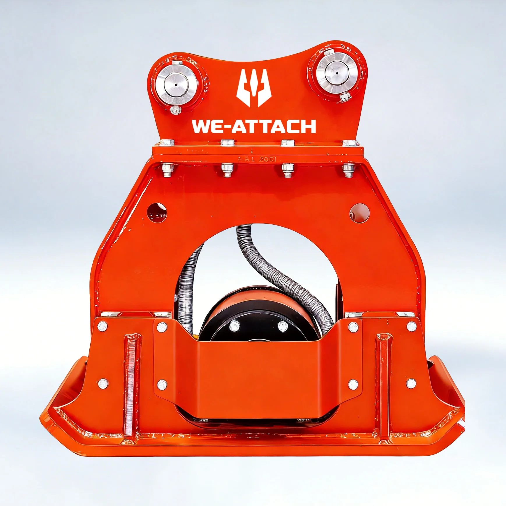 We-Attach 11-16T Excavators 700kg High Impact Bearing Stable Flow 15% Stronger Motor Gearbox Vibratory Plate Compactor 1 Year
