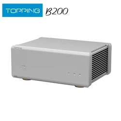 [PRE ORDER] TOPPING B200 mono pure power amplifier SNR DNR 145dB Three sets of XLR/TRS balanced inputs Two sets of gain settings