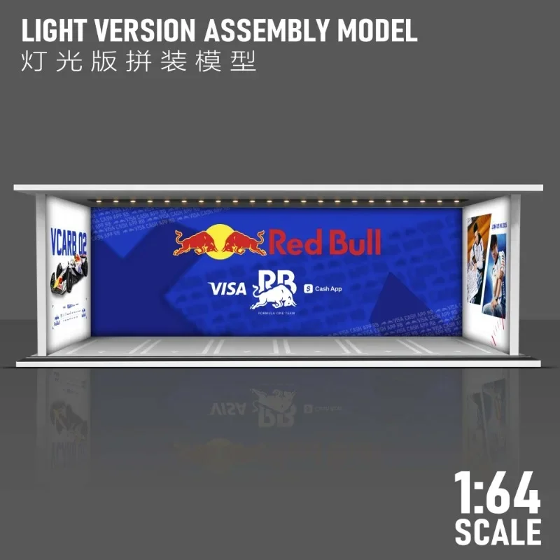 ミニチュア 1/64 スケール駐車場モデルシミュレーションシーンディスプレイ照明付き PVC ディスプレイスタンドコレクションおもちゃ男の子