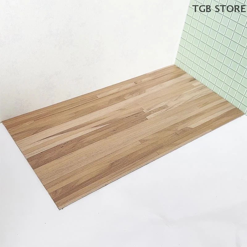 

1:12 ПВХ имитация деревянного пола, мини-доски для пола, мебель для кукольного дома, настенный декор для пола, миниатюрный кукольный домик, напольная плитка