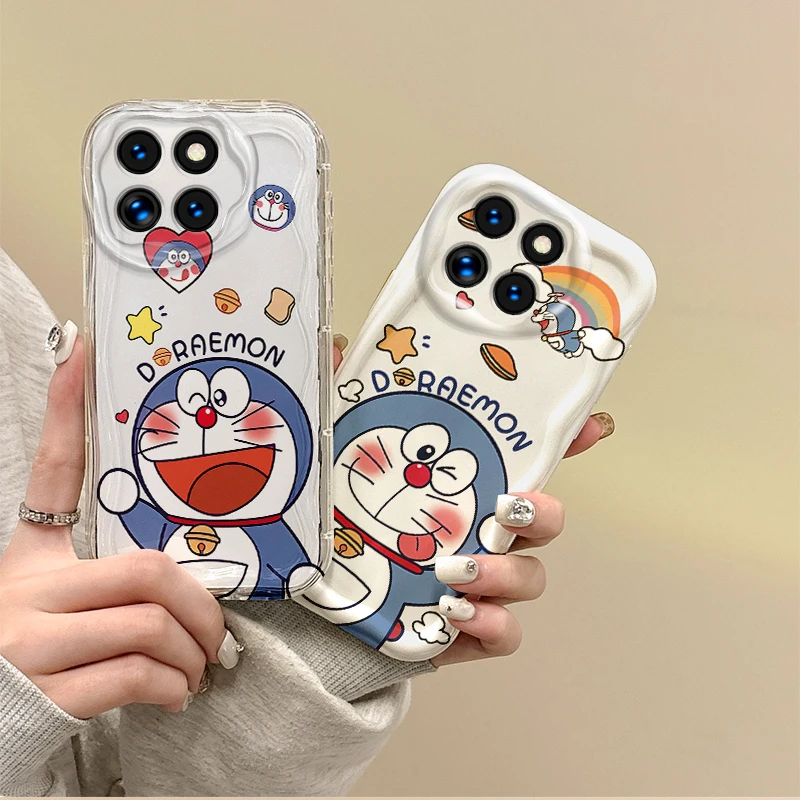 

Hot Doraemon Cartoon Phone Case for XIAOMI 14 13 12 T Pro 11 Lite Poco F6 F5 F4 F3 X6 X5 X4 X3 GT M3 M4 Pro TPU Shockproof Cover