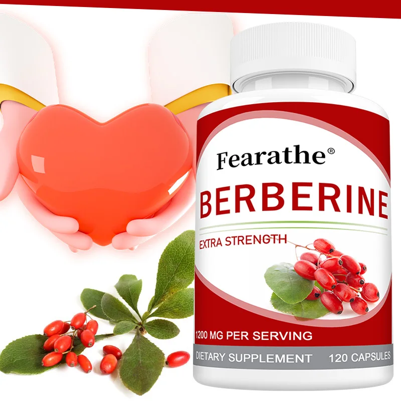 

Berberine Capsules - High Absorption, Gut Health, Regulates Metabolic Function, Enhances Immunity, Supports Skin Health