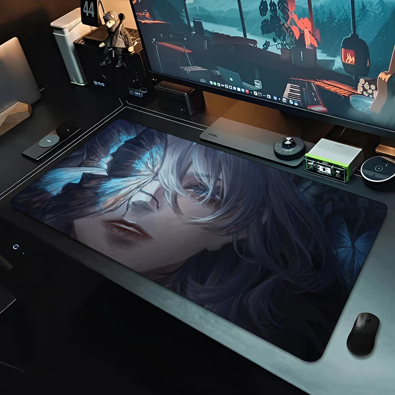 مصير أوبيرون لوحة ماوس للألعاب أنيمي ماوس حصيرة مكتب ألعاب الكمبيوتر المضادة للانزلاق ماوس الوسادة HD طباعة حصيرة مكتبية الكمبيوتر السجاد لوحة ماوس كبيرة #1