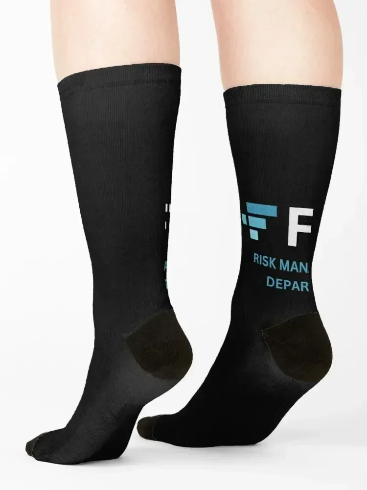 FTX Risk Management Department Socks Toe sports christmas gift Men's Stockings compression Socks Men Women's