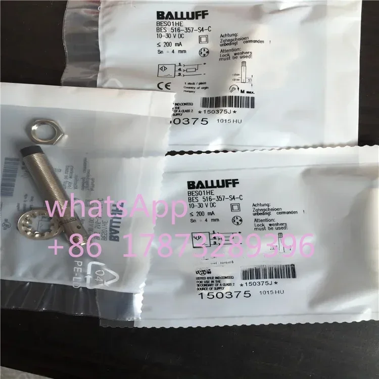 Proximity Switch Sensor BES 516-357-S4-C 3 Wire NPN NO  New High-Quality