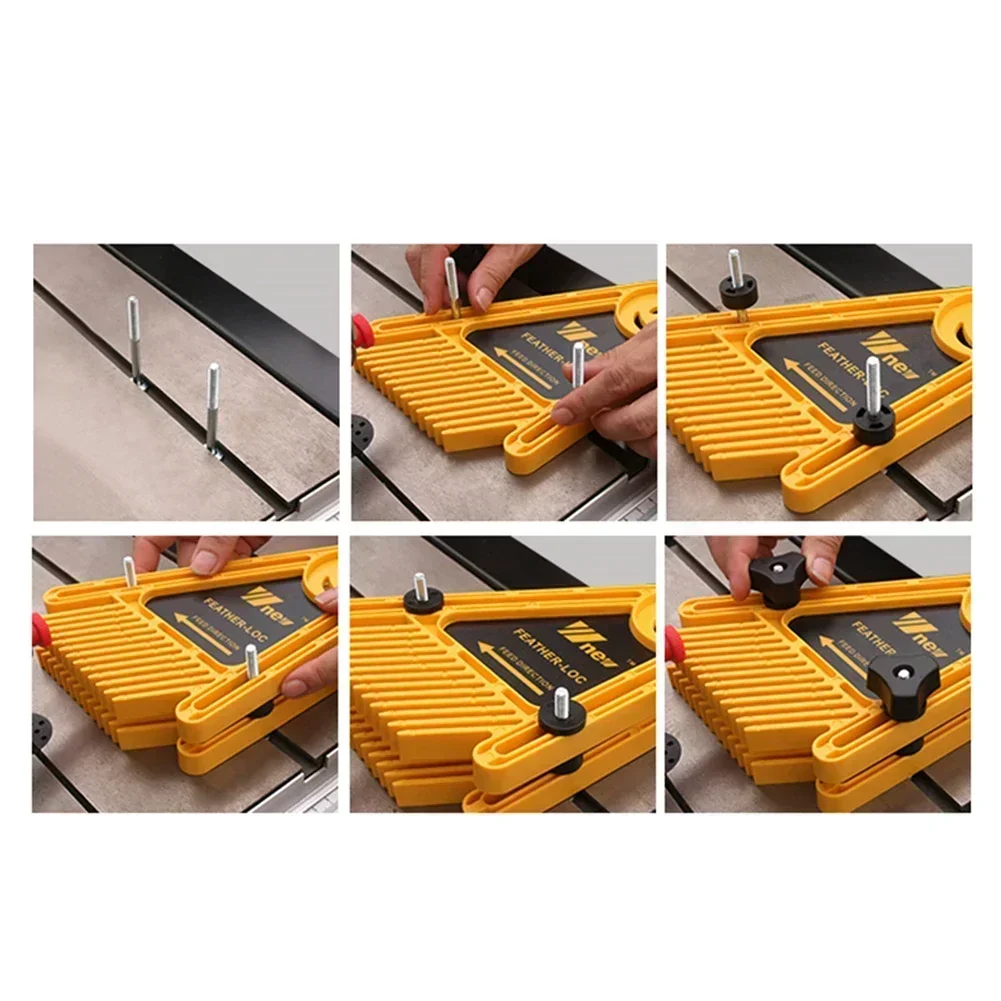 1/6 T-Khe Cắm Thanh Trượt T-Theo Dõi Jig M6 Hạt Đèn Đường Sắt Đặc Biệt Phụ Kiện Cho Chế Biến Gỗ máy Xay Bàn Ban Nhạc Cưa