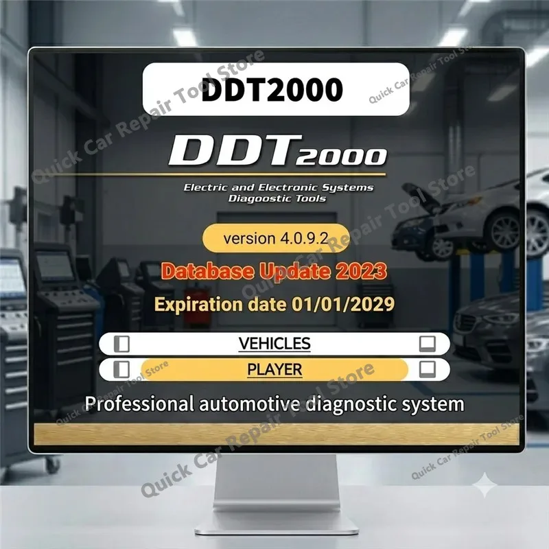2026  DDT2000 4.0.9.2 (patch_inside)+Bases 2023 Professional Diagnostic Data Tool deep diagnostics of R-enault/Nissan vehicles