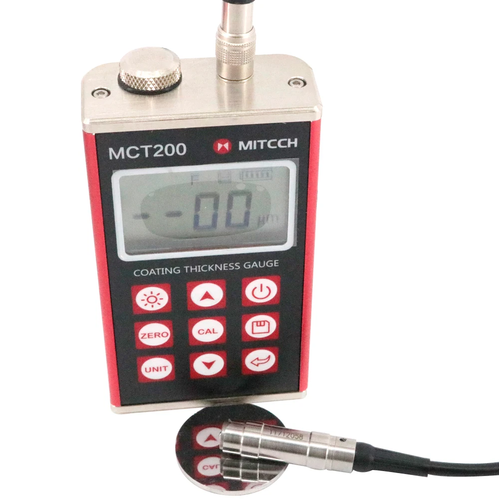 利用可能なプローブによって統合されたMITECH-MCT200厚さゲージ、アプリケーションの範囲