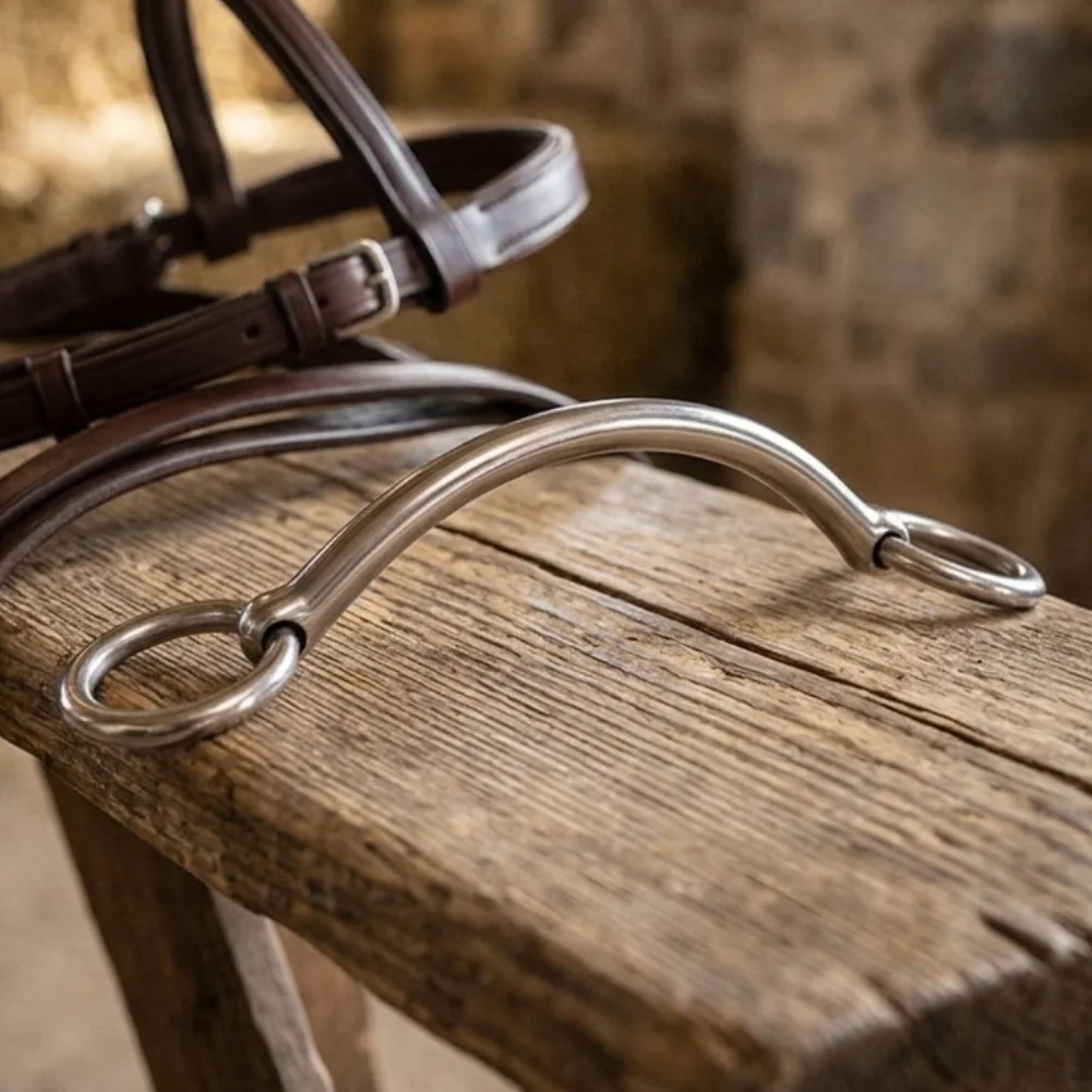 stainless-steel-for-horse-bit-suitable-for-sensitive-mouth-corners-comfortable-riding-experience-and-rust-free