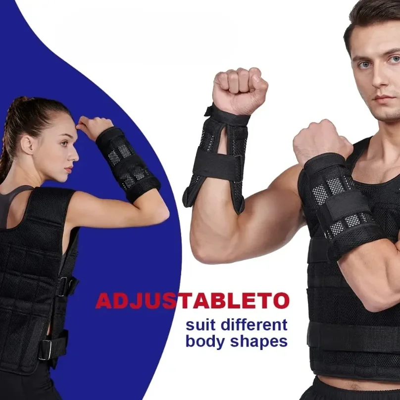 20kg Adjustable Weight Trainin - Crossfit Weight Vest ulasan dan harga