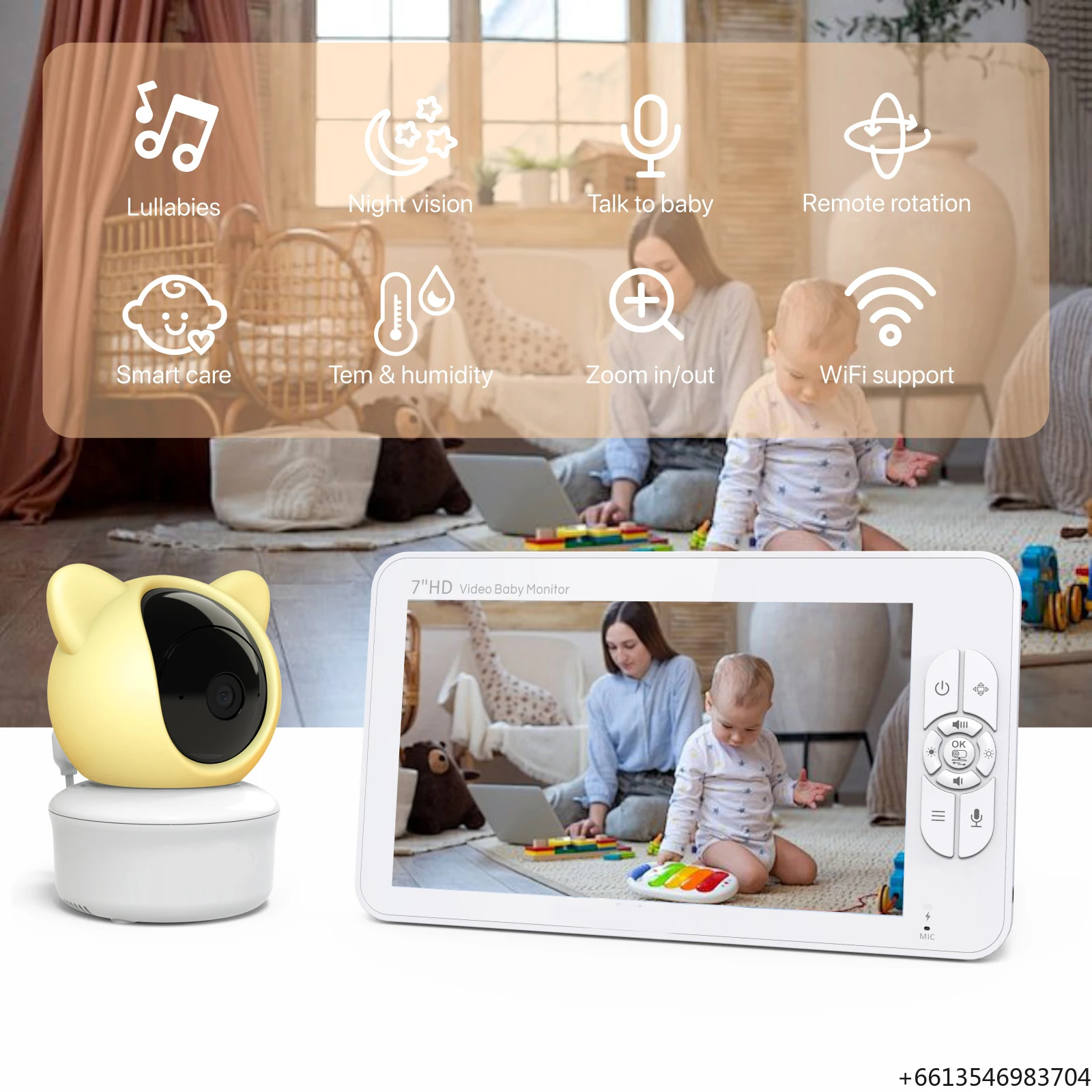 Baby Products App - 7inch 1080P WiFi Video Smartree New