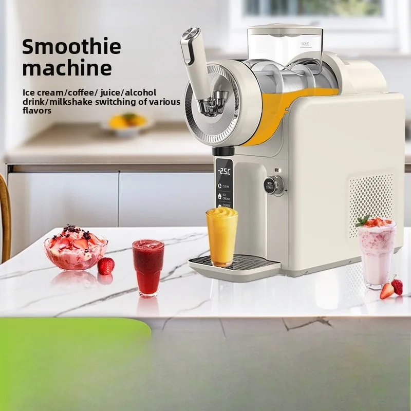 

New Snow Melter Small Household Cold Drink Ice Cream Machine Milkshake Multifunctional Self-Cleaning Smoothie Machine