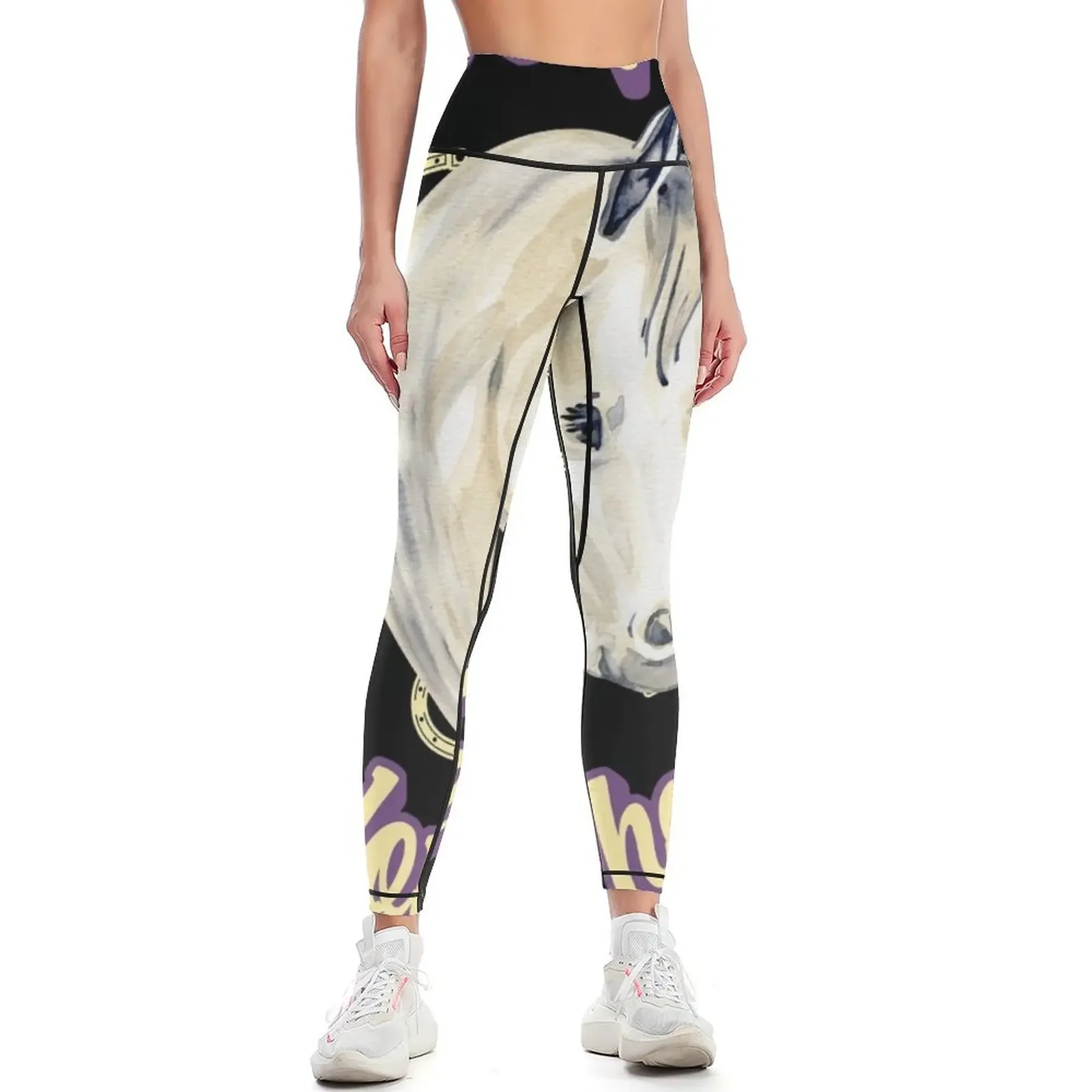 

I'm a simple girl who loves horses Leggings active wear Fitness woman gym clothing gym sportswear woman Womens Leggings