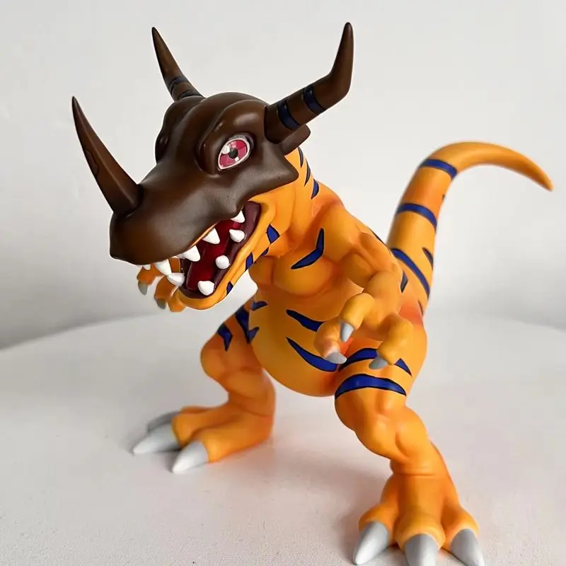 12cm Kawaii Anime Figures Gk Greymon Agumon Figurine Cute Gabumon Pvc Action Figure Collectible Model Decoration Toy Kid Gift