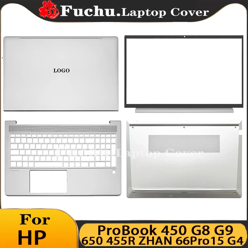 

New For HP Probook 450 455 G8 G9 ZHAN 66 15 HSN-Q31C-5 Laptop LCD Back Cover Front Bezel Top Palmrest Keyboard Case Bottom Case