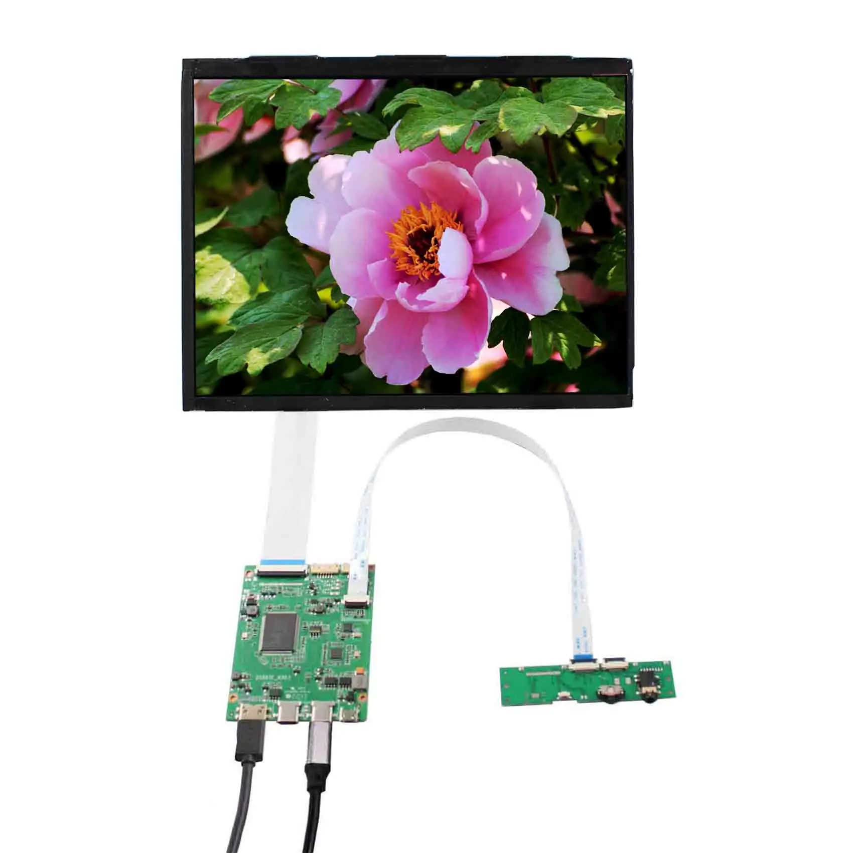 

USB TYPE C mini HD MI Controller Board 9.7" 2048x1536 LTL097QL01 IPS LCD Screen