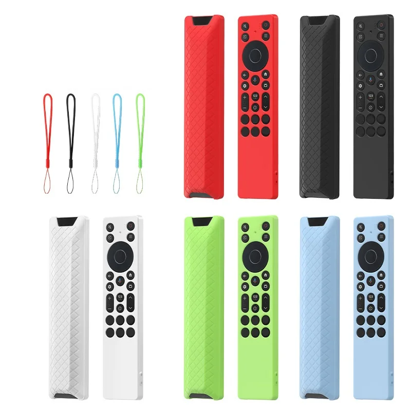 

Remote Control Silicone Protective Case Cover for TCL RC923A/RC813A Case Shockproof Dustproof Protective Sleeve With Lanyard