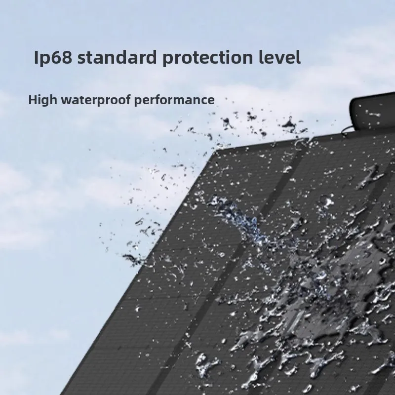 Foldable Solar Panel for Photovoltaic Generation Ecoflow 400W IP 68 Waterproof Portable