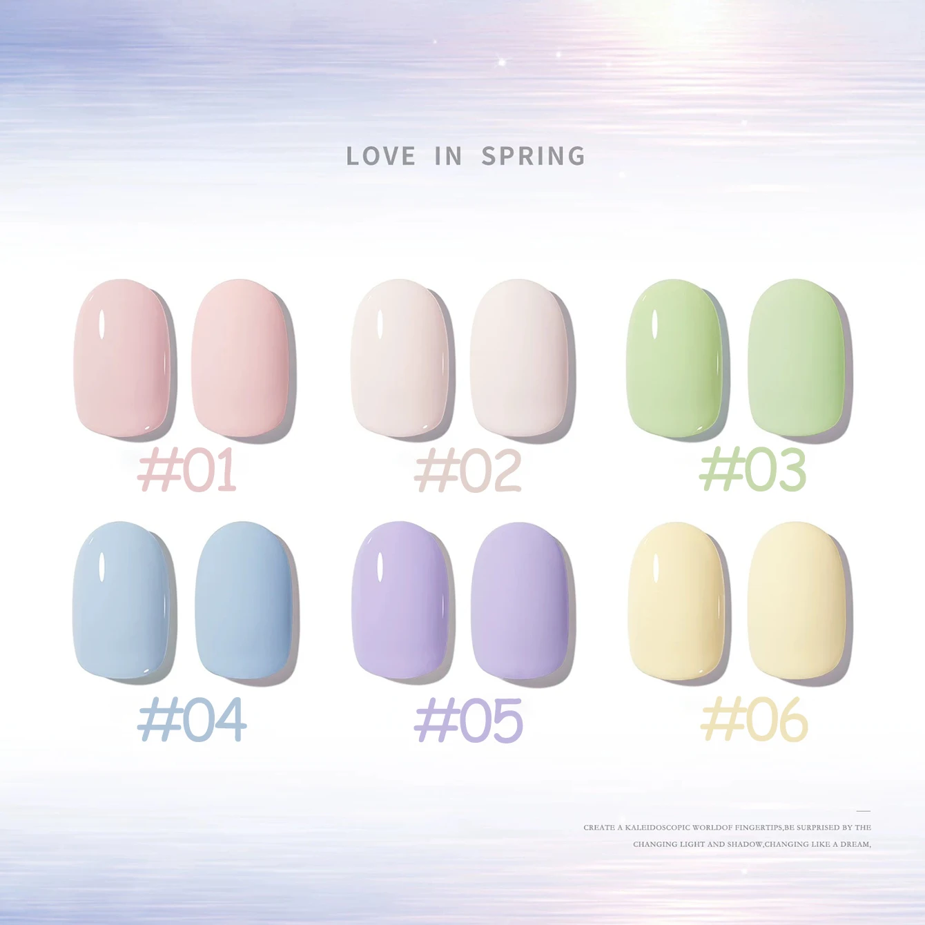 1pcs SHAKA Macaron Solid Gel Nail Polish Low Saturation Cream Ice Cream Light Summer Whitening Versatile Nail Enhancement Art