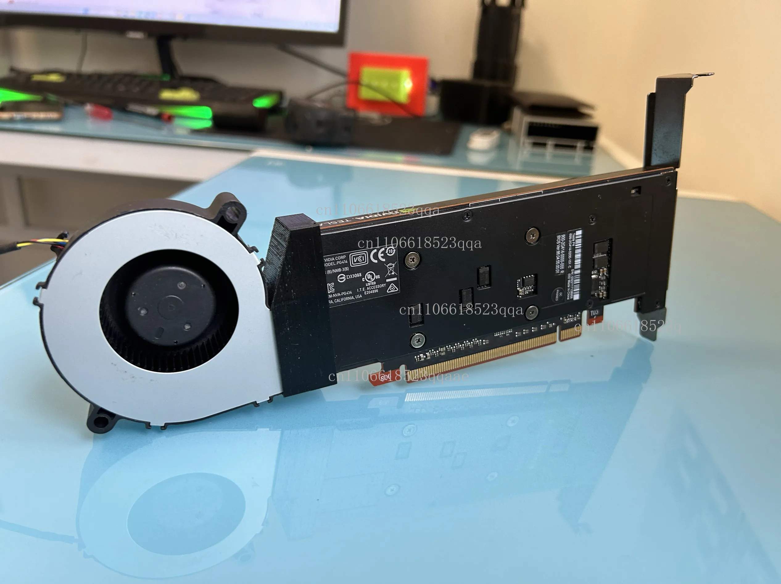 P4 t4 M4 L4 A2 graphics card active cooling modification kit